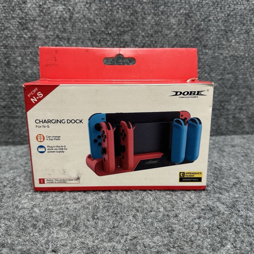 Dobe 4 in 1 Charging Dock for the Nintendo Switch / Switch LED - NOB!